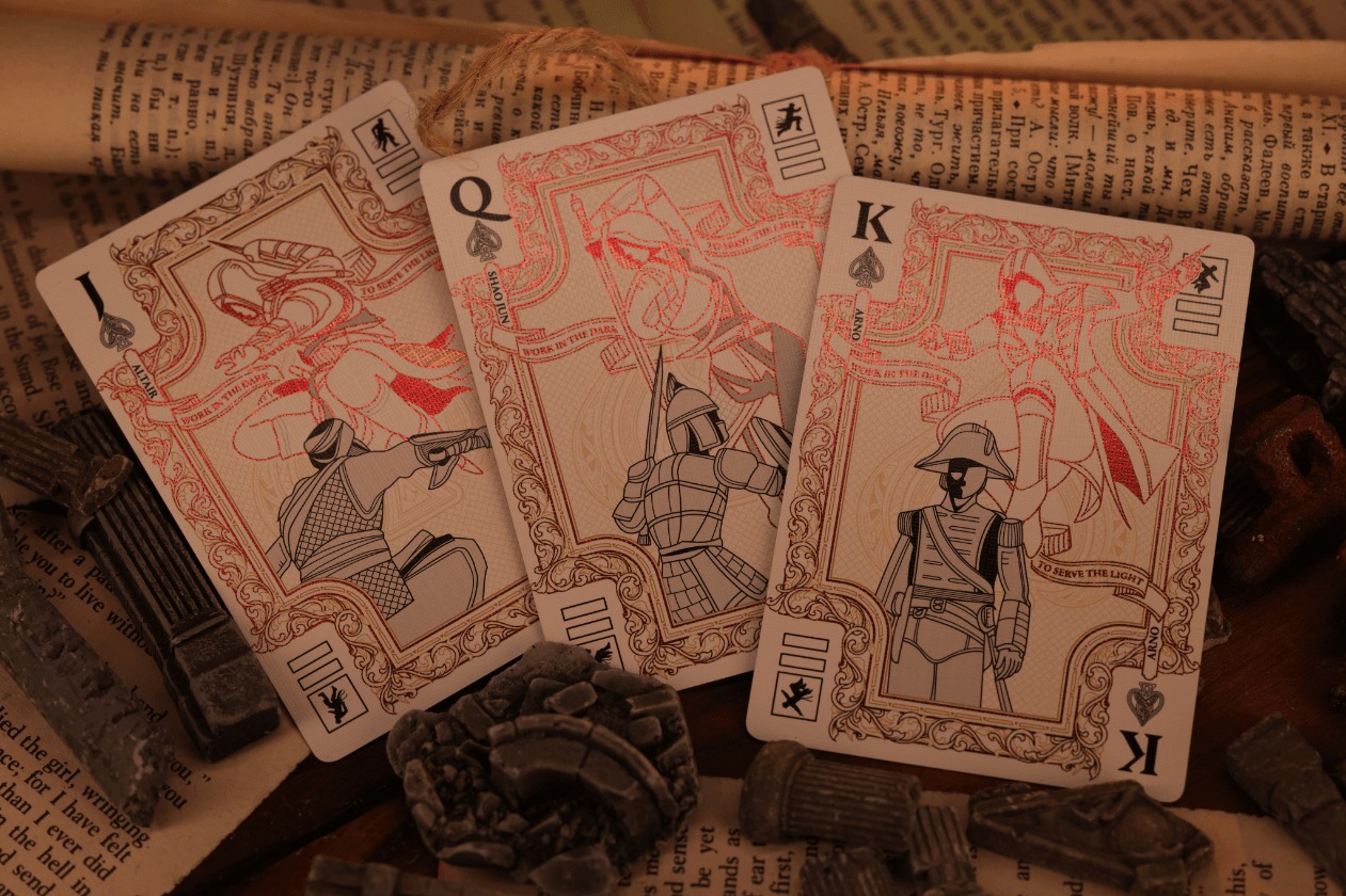 Assassin's Creed Legacy Ver. II Playing Cards - Garnet Signature Edition