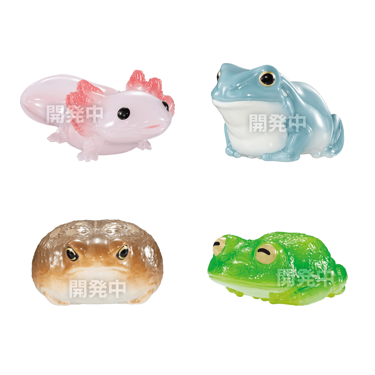 Glossy Tenori Friends - Amphibians & Sea Creatures (Open Box/12), Bandai Shokugan Tenori Friends