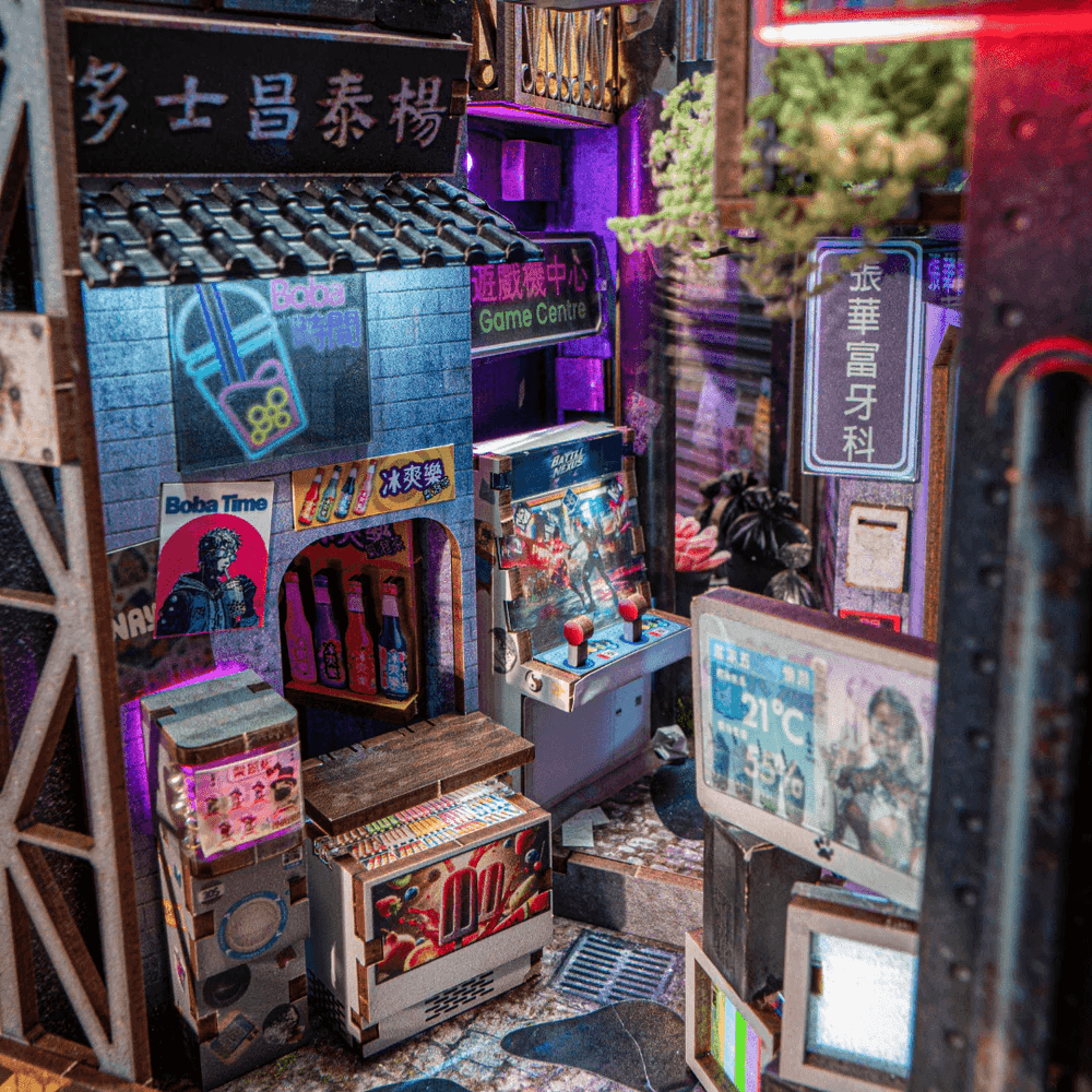 Kowloon Walled City 2049 Book Nook Kit | 2022600000030