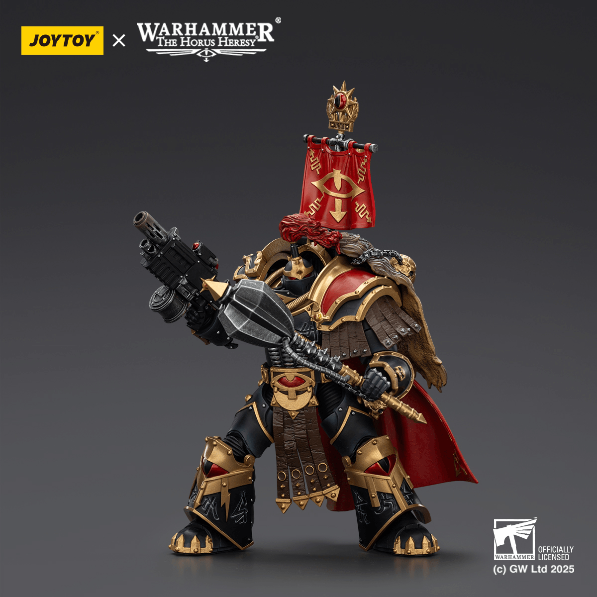 Sons of Horus Legion Cataphractii Praetor with Combi-Melta and Power Maul | 6927054402441