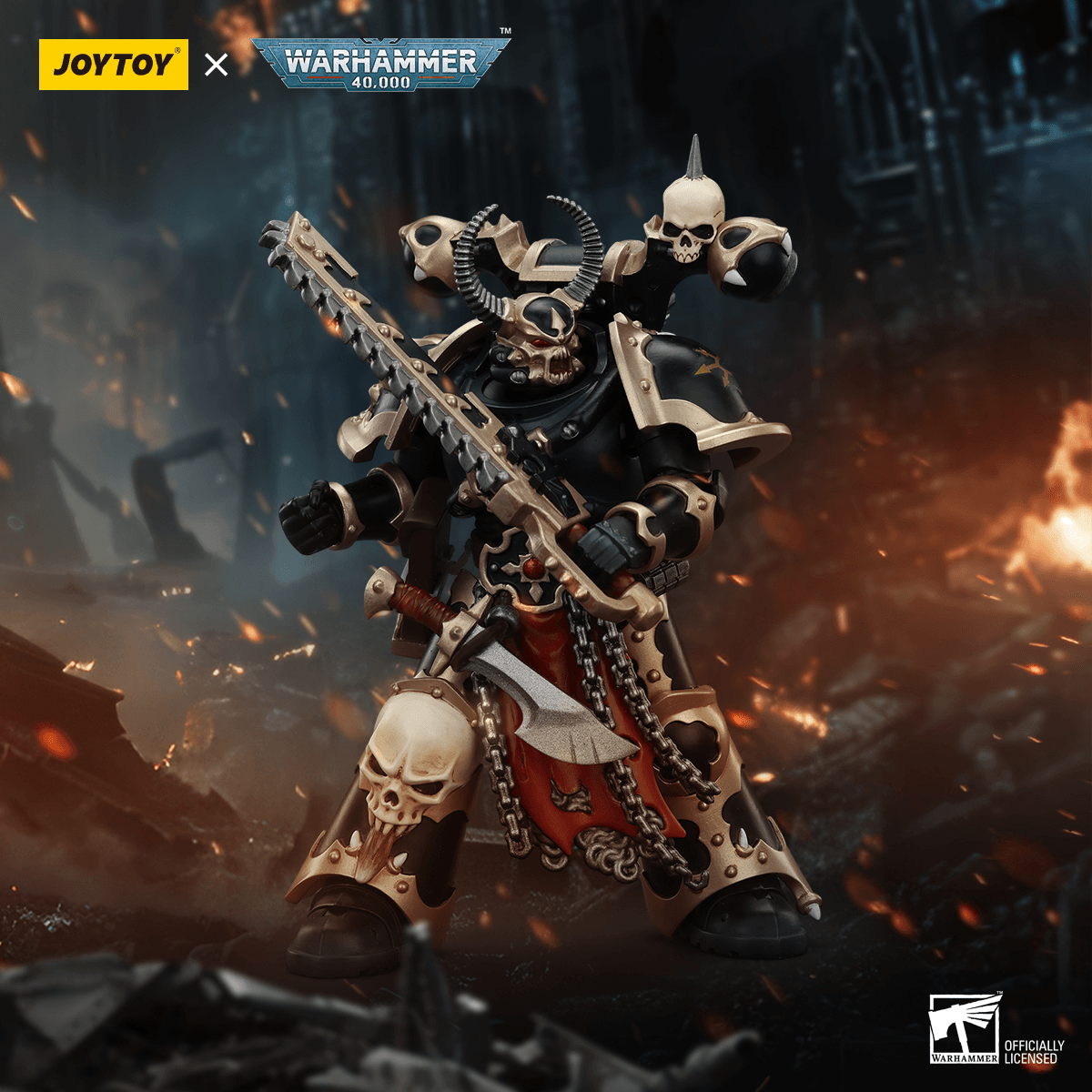 Chaos Space Marines Black Legion Chosen with Combi-melta and chainsword | 6927054400980