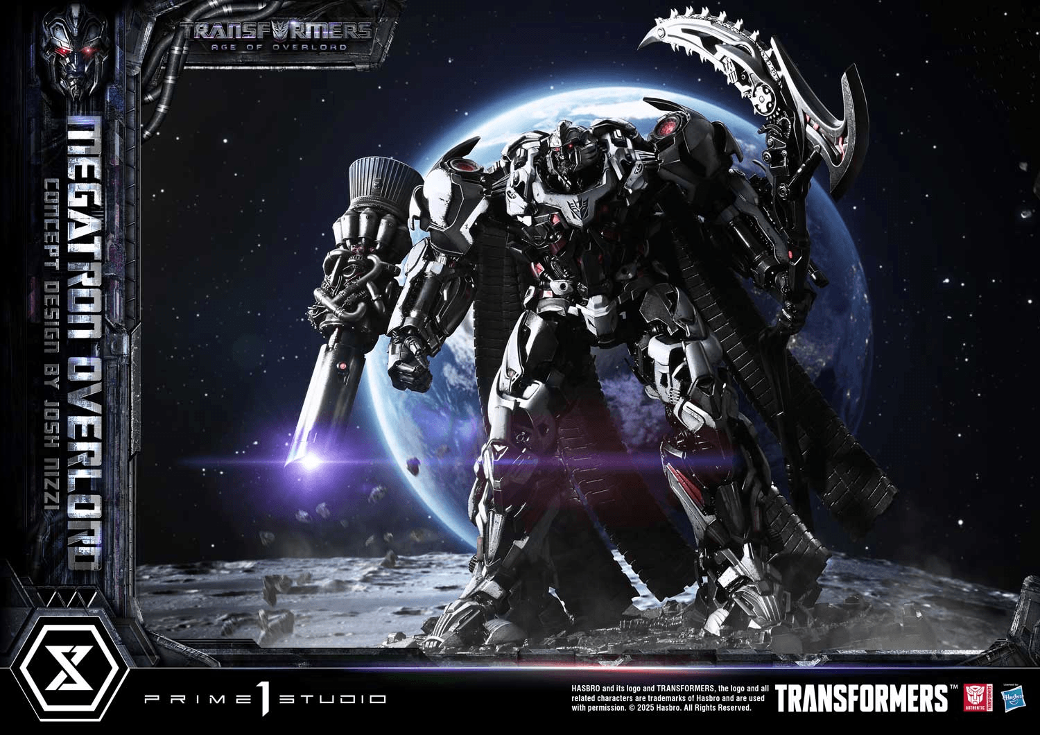 Museum Masterline Transformers Generations I Megatron Overlord (Design by Josh Nizzi) Bonus Version | 4582647122285