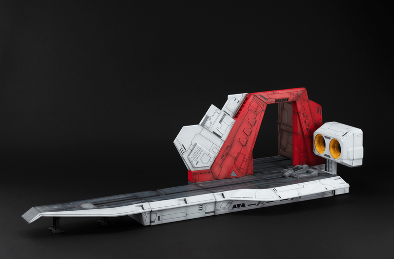MegaHouse Realistic Model Series: MOBILE SUIT Z GUNDAM (1/144 HG series) Nahel Argama catapult deck 40th Anniversary Edition | 4535123845406