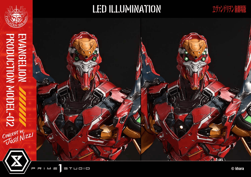Prime 1 Studio Ultimate Diorama Masterline Evangelion Evangelion Production Model-02 (Concept by Josh Nizzi) Deluxe Bonus Version | 4582647122100