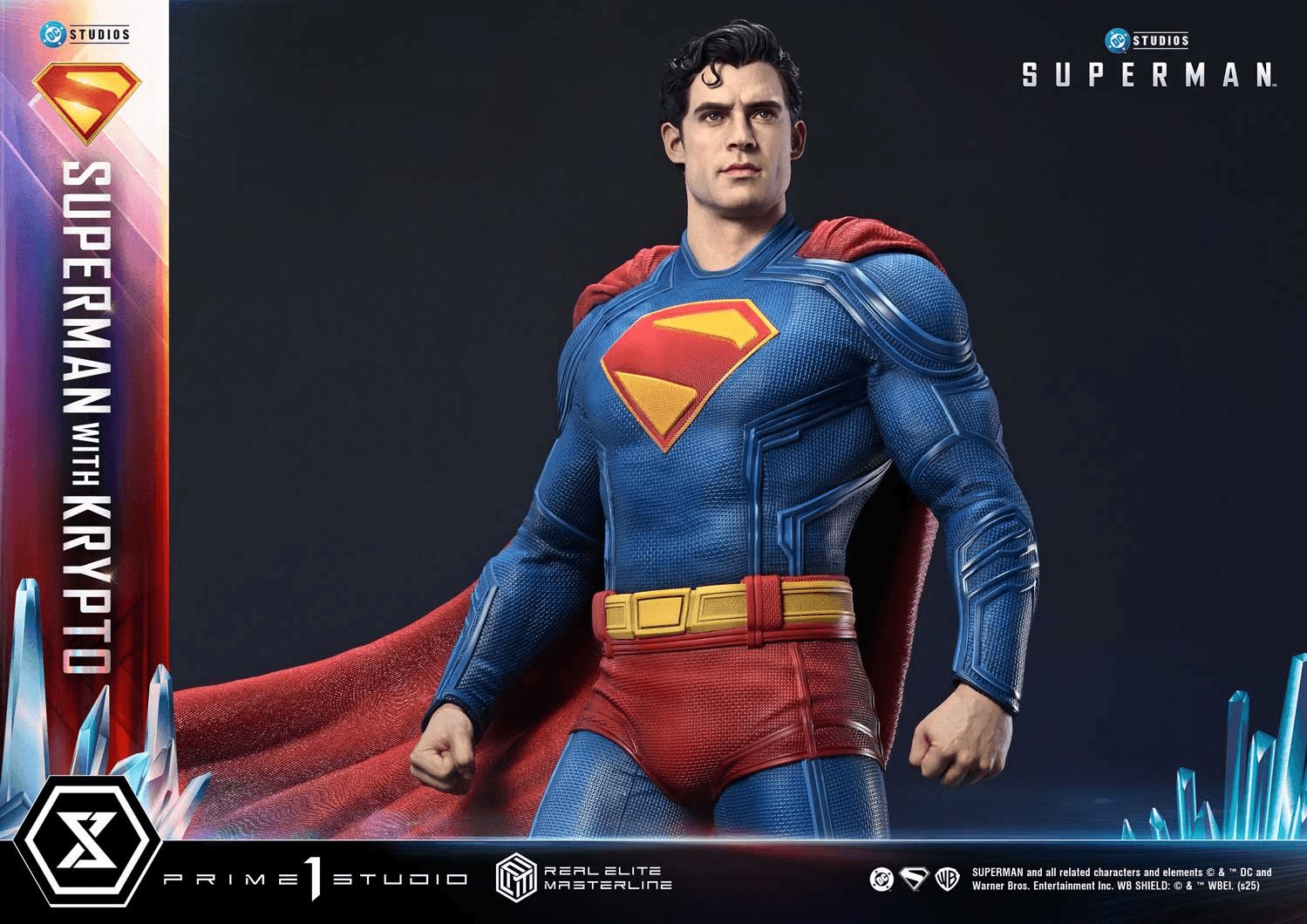 Real Elite Masterline Superman (2025 Film) Superman with Krypto | 4582647123015