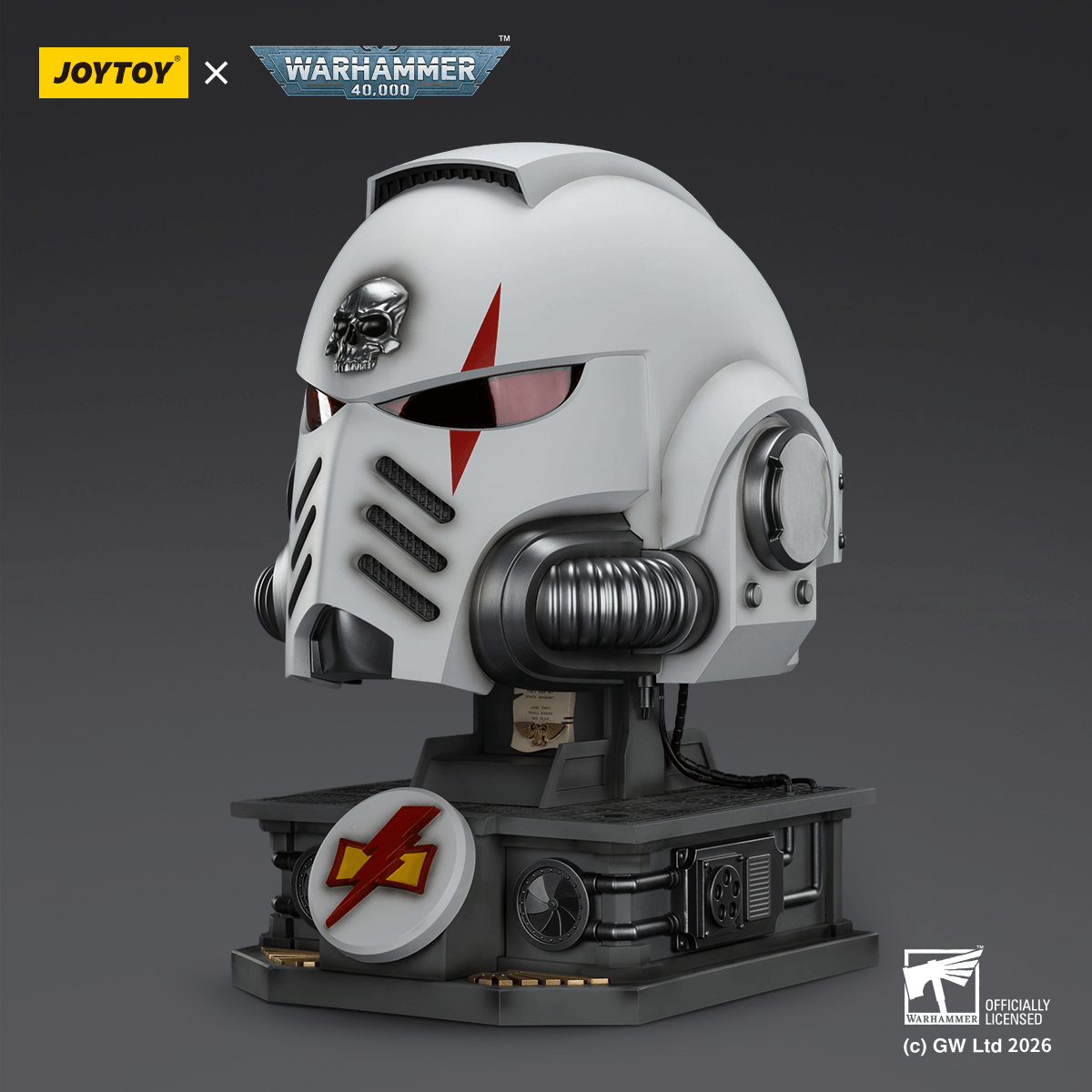 White Scars MkX Helmet& Display Stand | 6927054404087