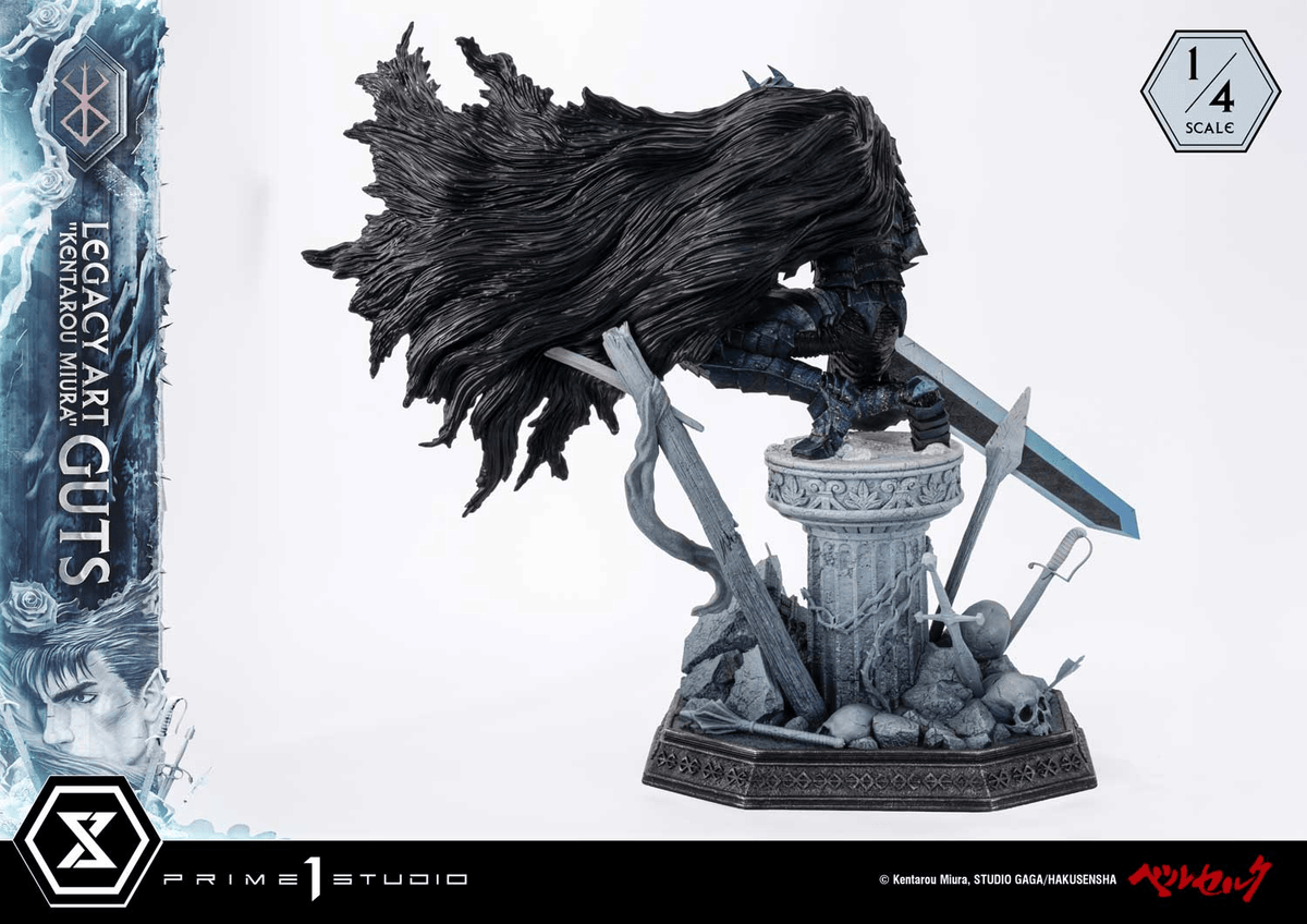 Legacy Art "Kentarou Miura" Berserk Guts 1/4 Scale