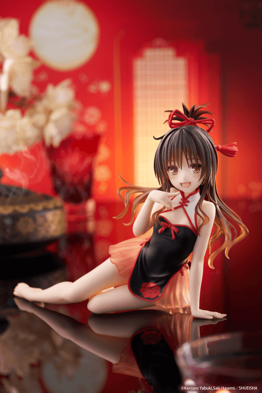 TAITO To Love-Ru Darkness Desktop Cute Figure - Mikan Yuki (Chinese Dress Ver.) | 840342404186