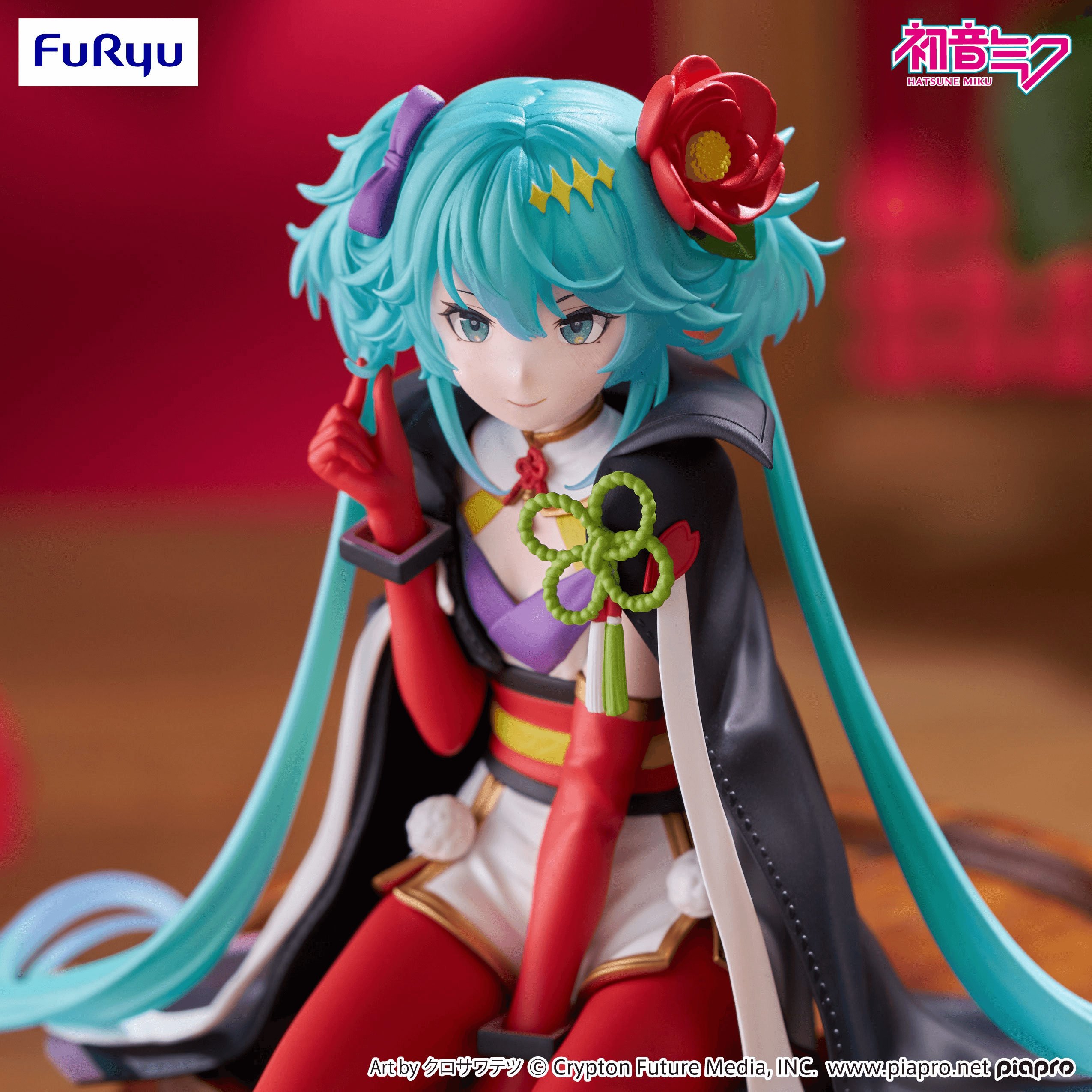 Hatsune Miku Noodle Stopper Figure -Flower Fairy Camellia- | 4571623508441