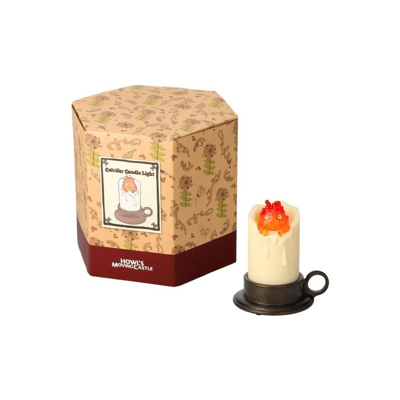 Swinging Calcifer LED Candle "Howl's Moving Castle" (Box/3) | 4990593482207