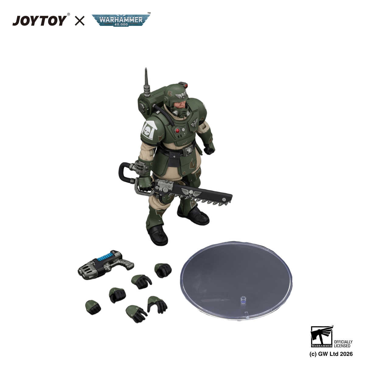 Astra Militarum Kasrkin 1 with Chainsword and Plasma Pistol