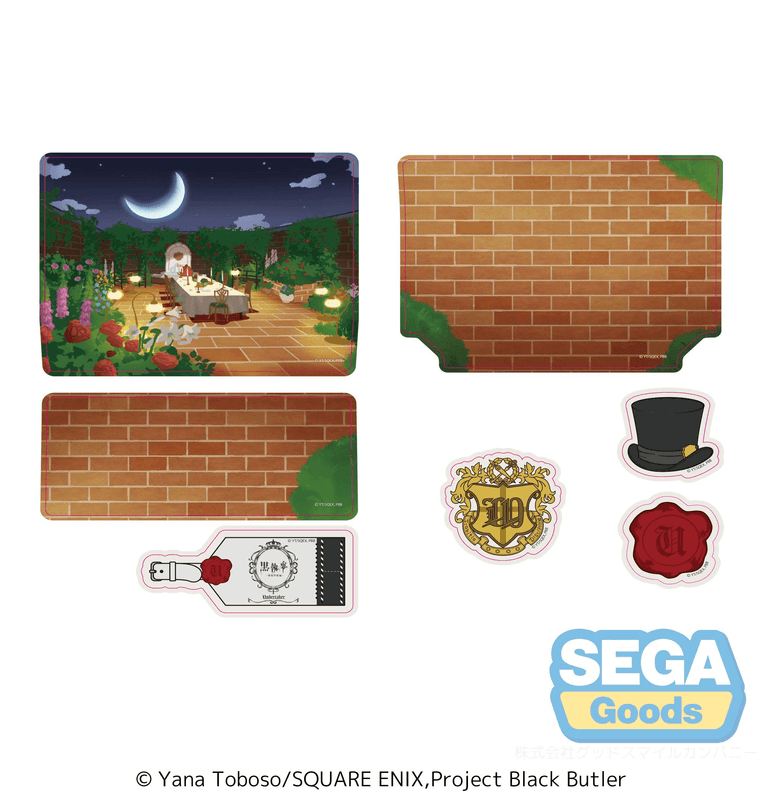 SEGA Petite World Memories Anime Black Butler -Public School Arc- Mini Figure Undertaker (EX) | 4582733427454