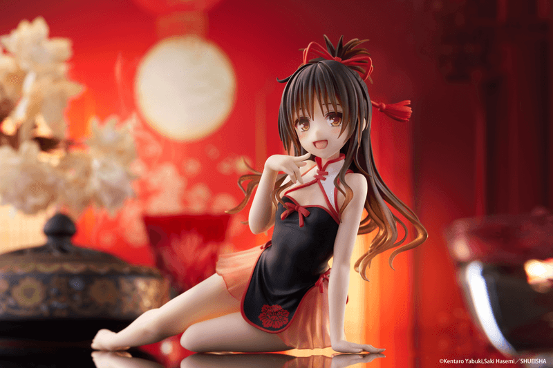 TAITO To Love-Ru Darkness Desktop Cute Figure - Mikan Yuki (Chinese Dress Ver.) | 840342404186