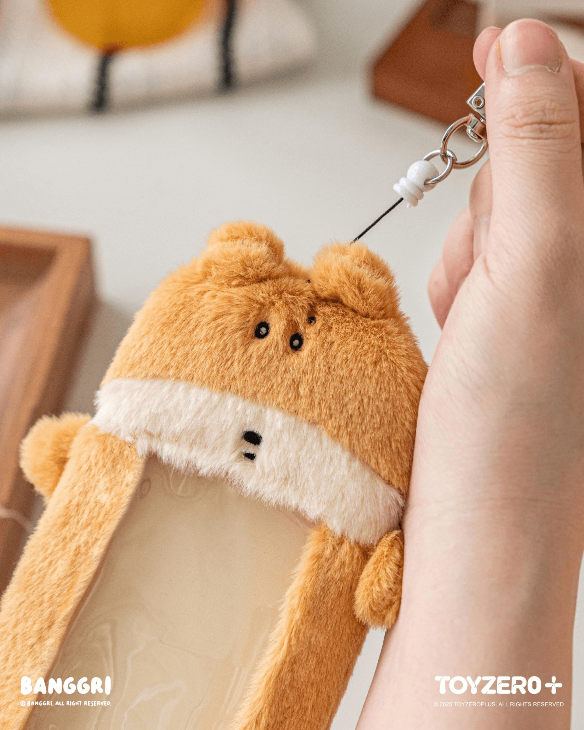 BANGGRI Generic Series - Plush Photocard Case Keychain (Munggu ver.) | 6978531761148