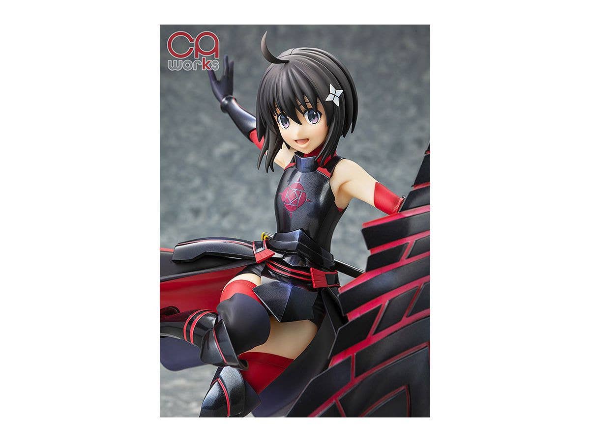 Bofuri: I Don't Want to Get Hurt, So I'll Max Out My Defense Series CAworks Maple Black Rose Armor Ver. 1/7 Scale Figure | 4546098111922