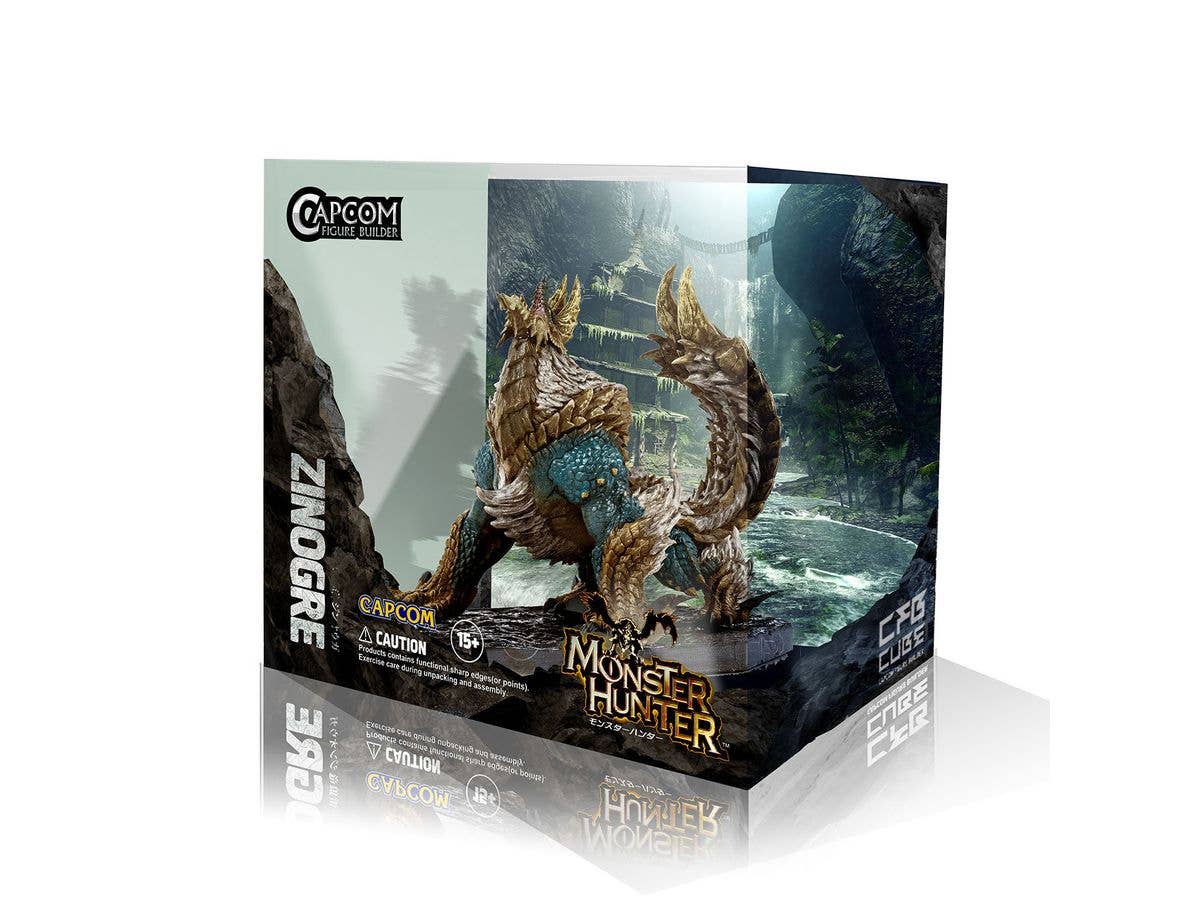 CAPCOM CAPCOM FIGURE BUILDER CUBE Zinogre/MONSTER HUNTER (1pc) | 4976219124935