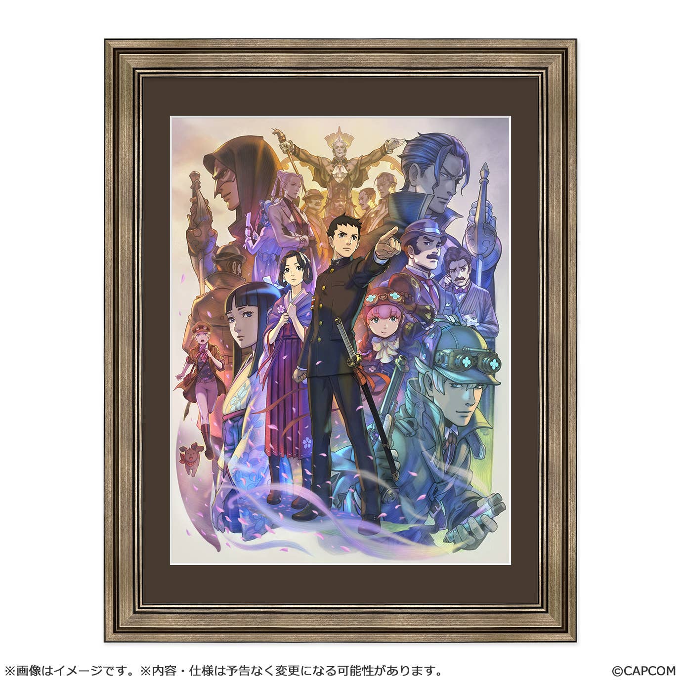 CAPCOM The Great Ace Attorney2 main visual CHARA FINE GRAPH | 4976219133708