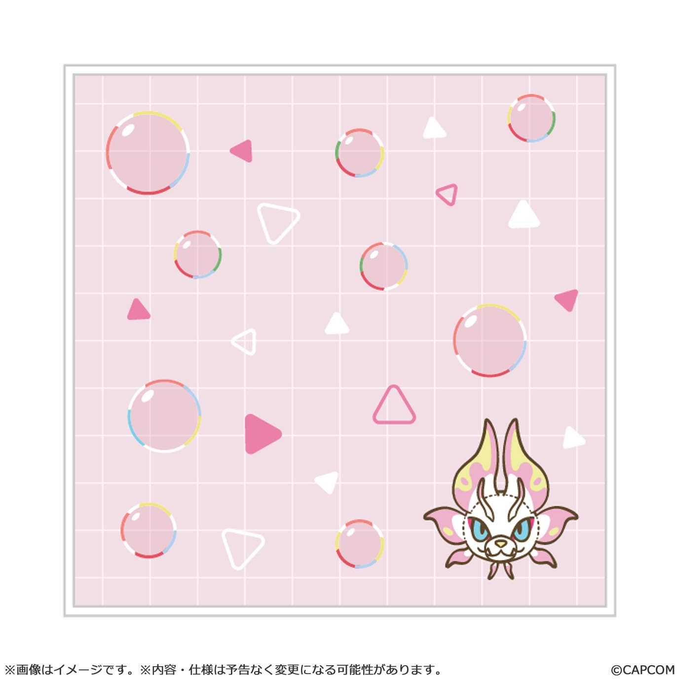 CAPCOM MONSTER HUNTER CHIBI STYLE Hand Towel: Mizutsune | 4976219133999