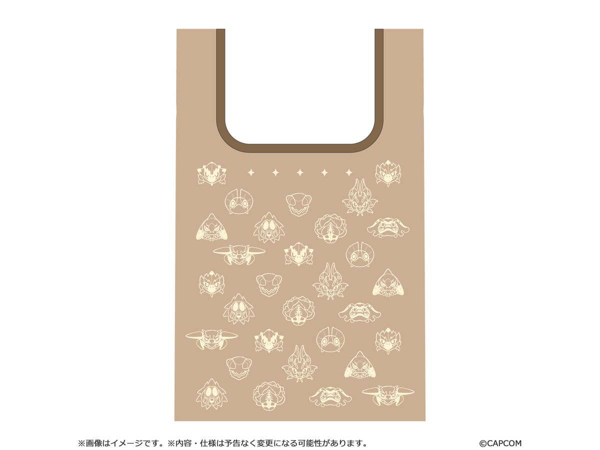 CAPCOM MONSTER HUNTER CHIBI STYLE Reusable Shopping Bag With Pouch | 4976219134002