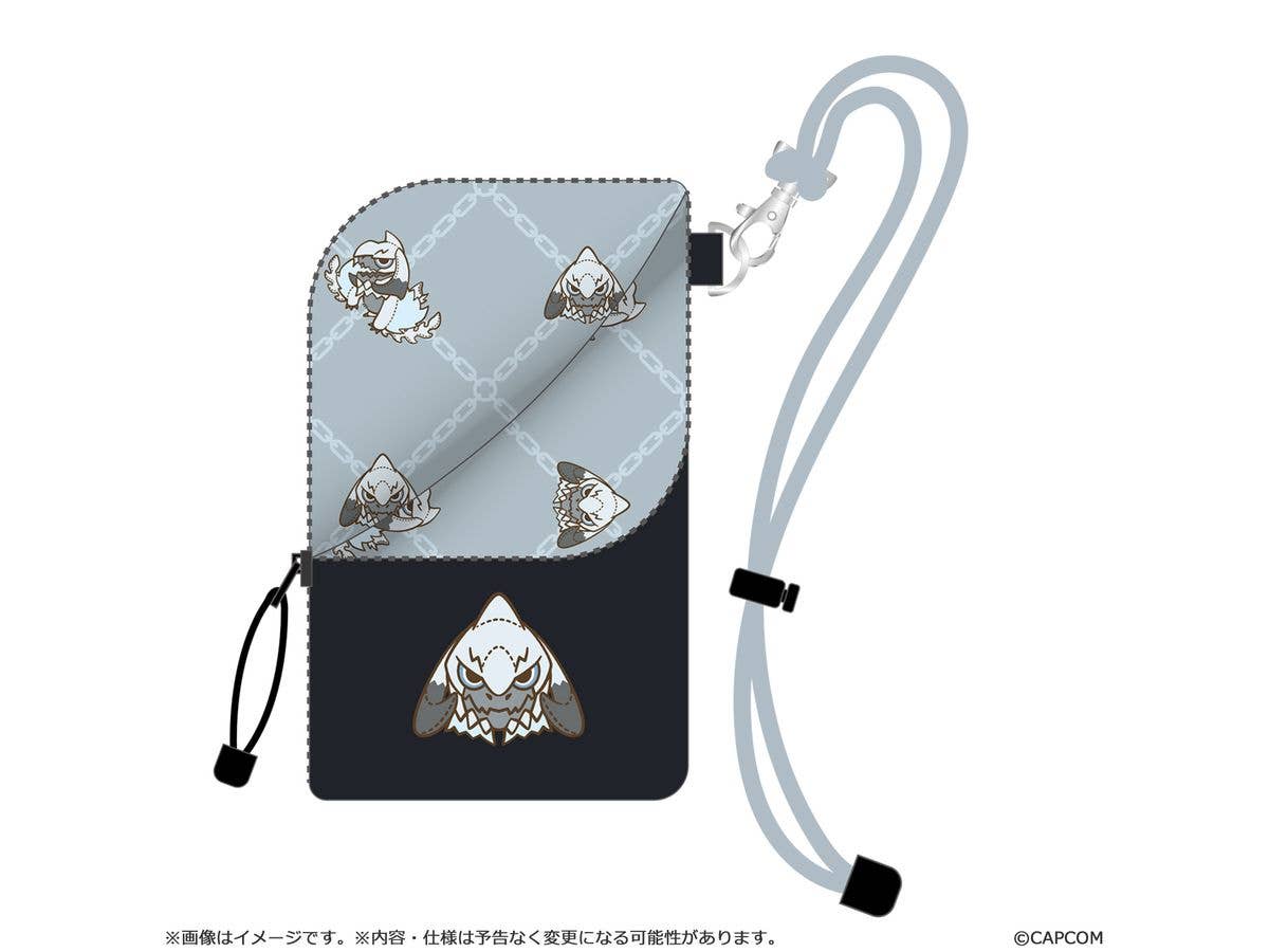 CAPCOM MONSTER HUNTER CHIBI STYLE Smartphone Shoulder Bag: Arkveld | 4976219134019