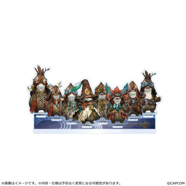 CAPCOM Monster Hunter Wilds acrylic stand Rove set | 4976219134705