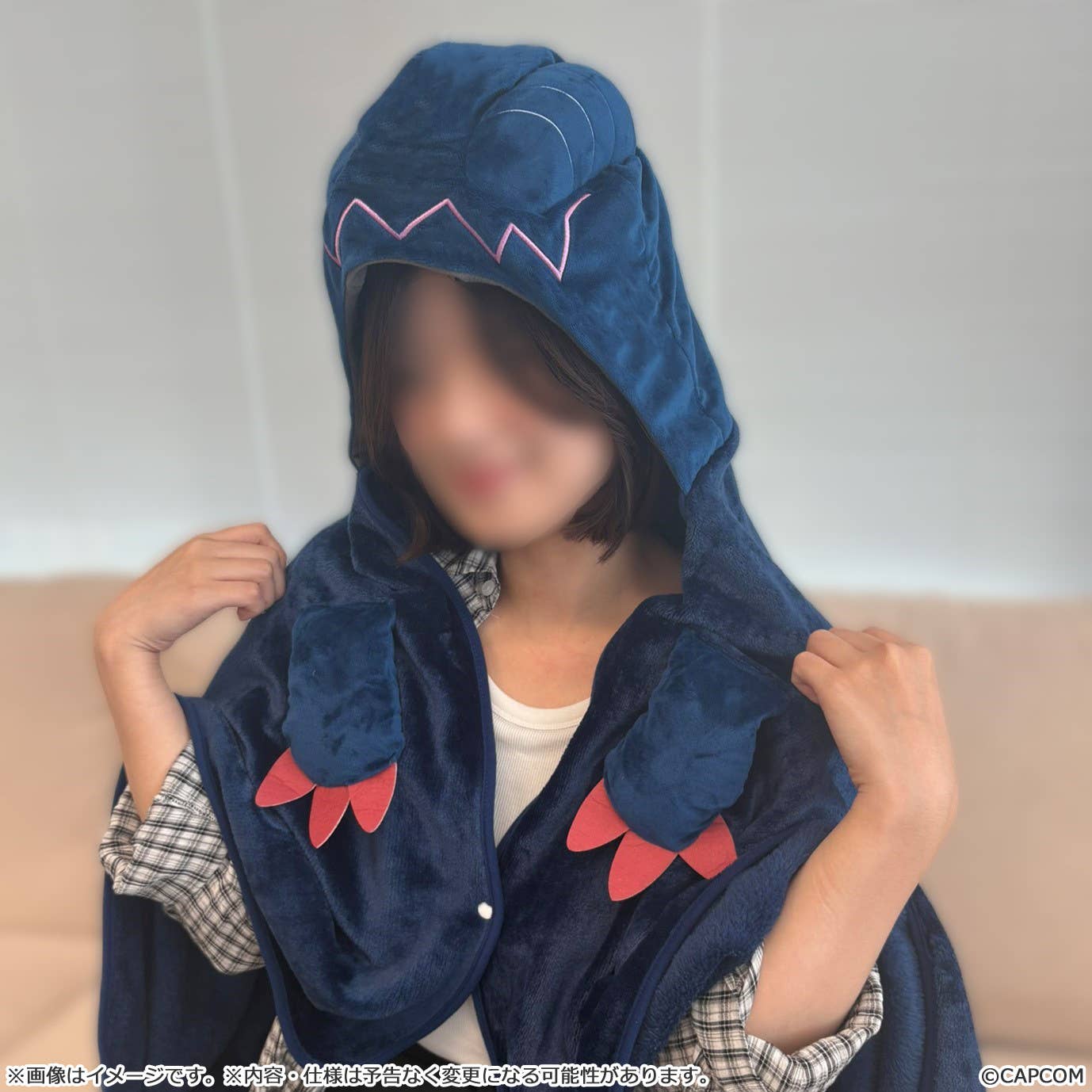 MONSTER HUNTER CHIBI STYLE Fluffy Poncho: Gore Magala | 4976219136358