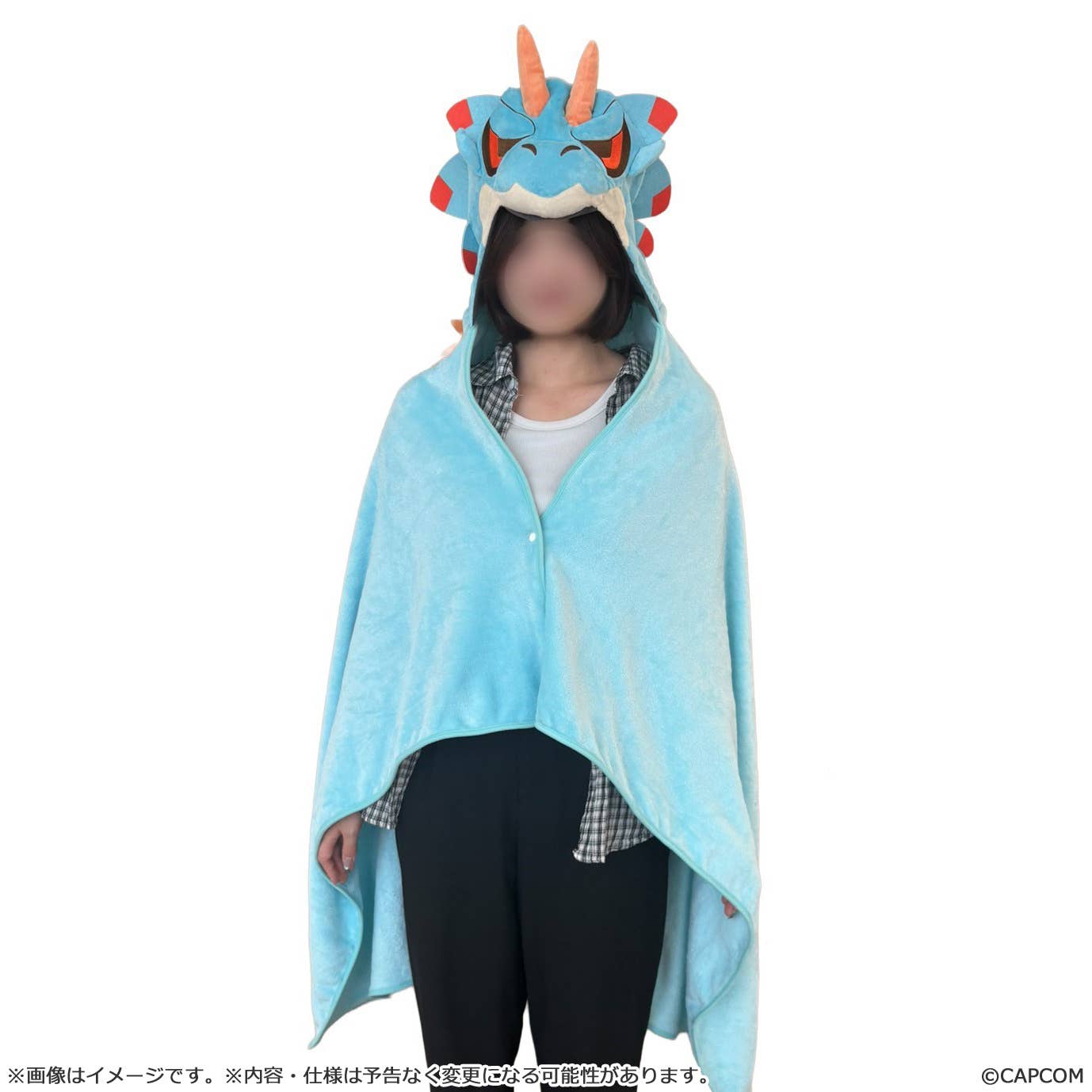 MONSTER HUNTER CHIBI STYLE Fluffy Poncho: Lagiacrus | 4976219136365