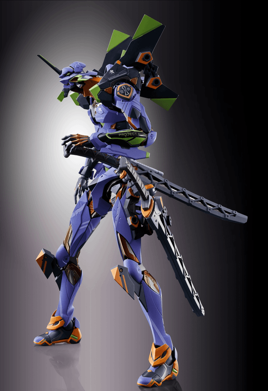 TAMASHII NATIONS EVANGELION TEST TYPE-01 30th with the spear of Gaius EVANGELION, TAMASHII NATIONS METAL BUILD | 4573102676337