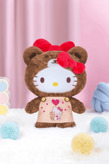 Hello Kitty Caramel Pajamas Series Plush Figure | 6936785465038