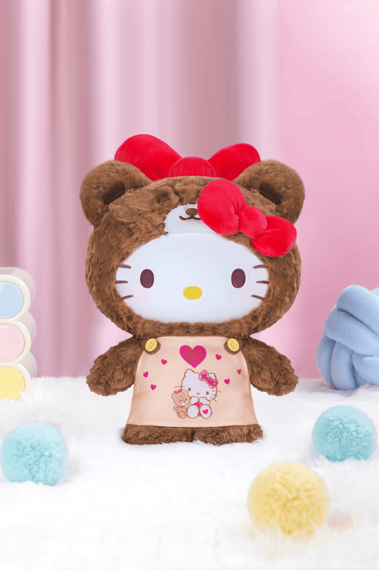 Hello Kitty Caramel Pajamas Series Plush Figure | 6936785465038