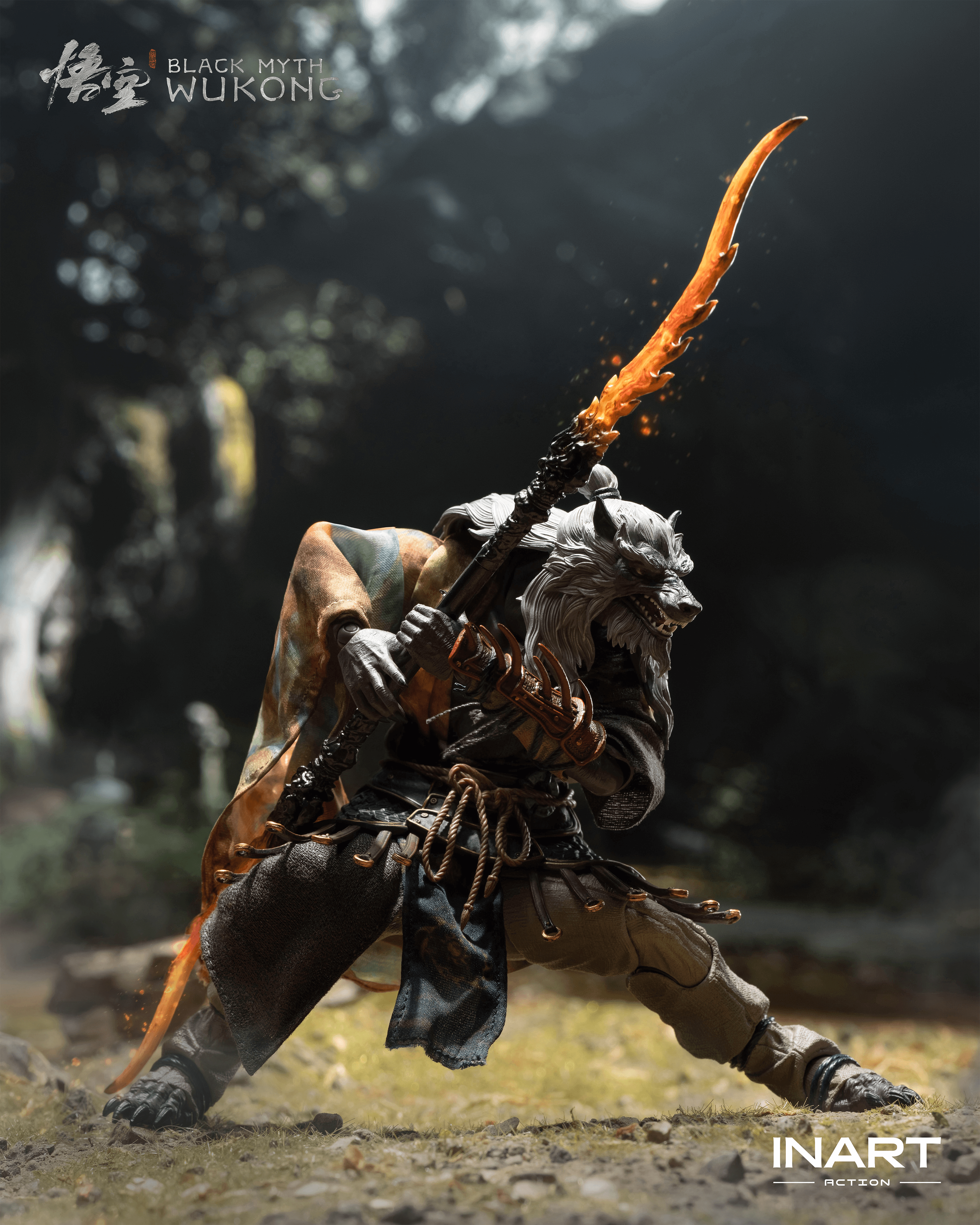 INART Action – Black Myth: Wukong – Guangzhi 1/12 Action Figure | 6972662532653