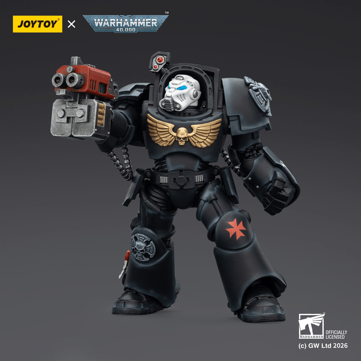BlackTemplars Terminator 2 with Power Fist and Storm Bolter | 6927054403103