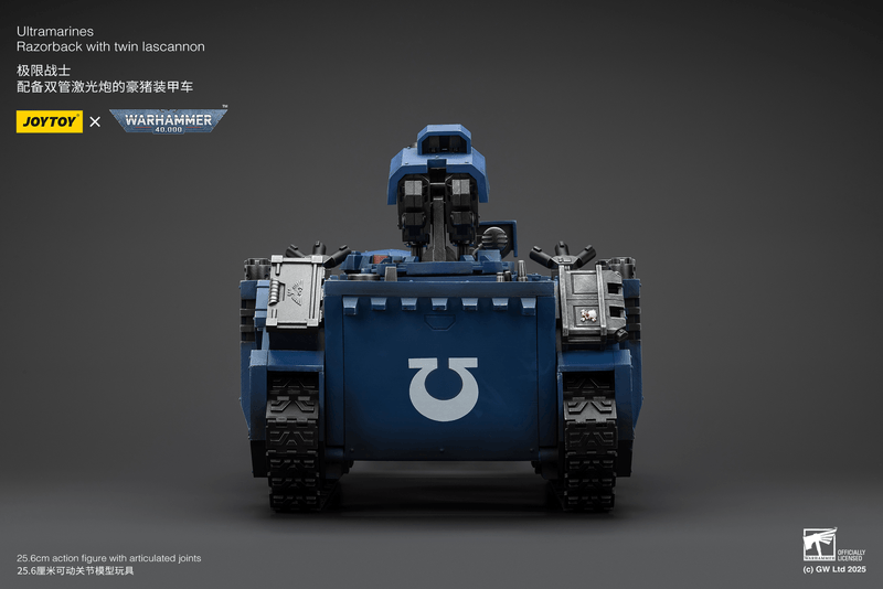 JOYTOY Ultramarines Razorback with twin lascannon