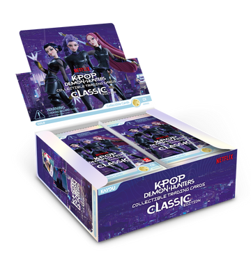 KPOP DEMON HUNTERS COLLECTIBLE CARDS CLASSIC EDITION SERIES 1 DISPLAY (5/20/24)