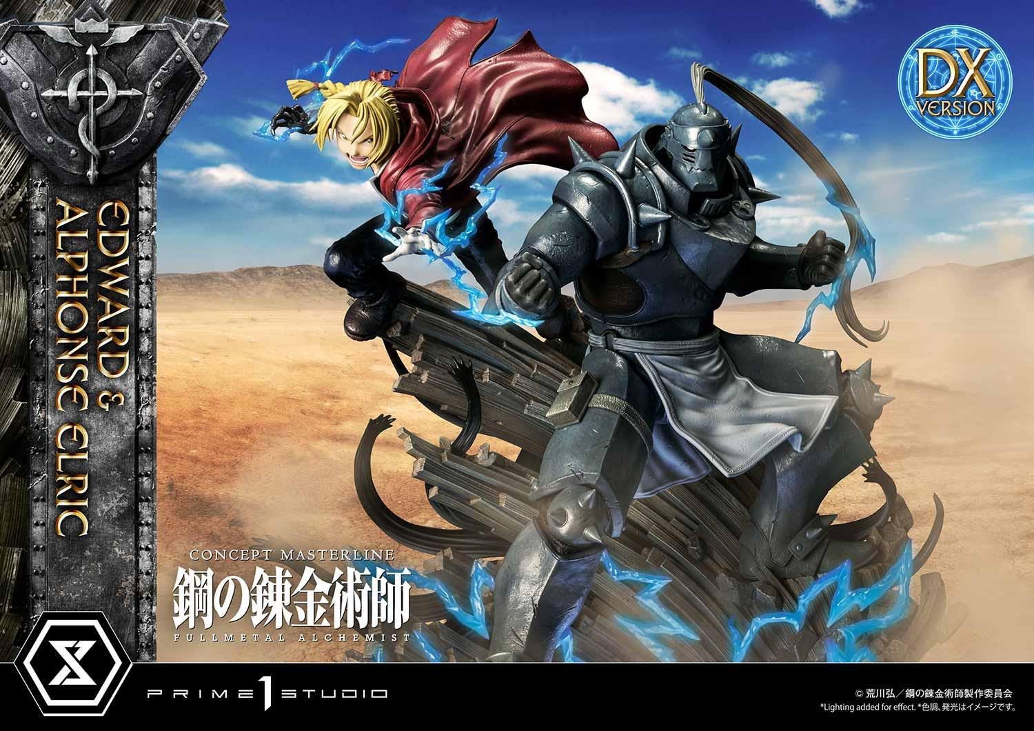 Concept Masterline Fullmetal Alchemist Edward & Alphonse Elric Deluxe Version