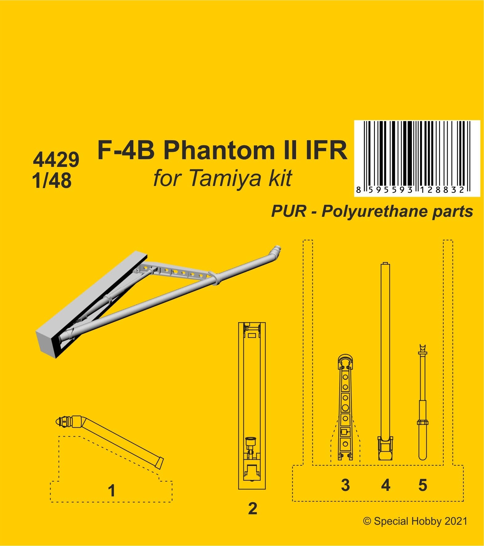 CMK 1/48 F-4B Phantom IFR (from Tamiya kit) | 8595593128832
