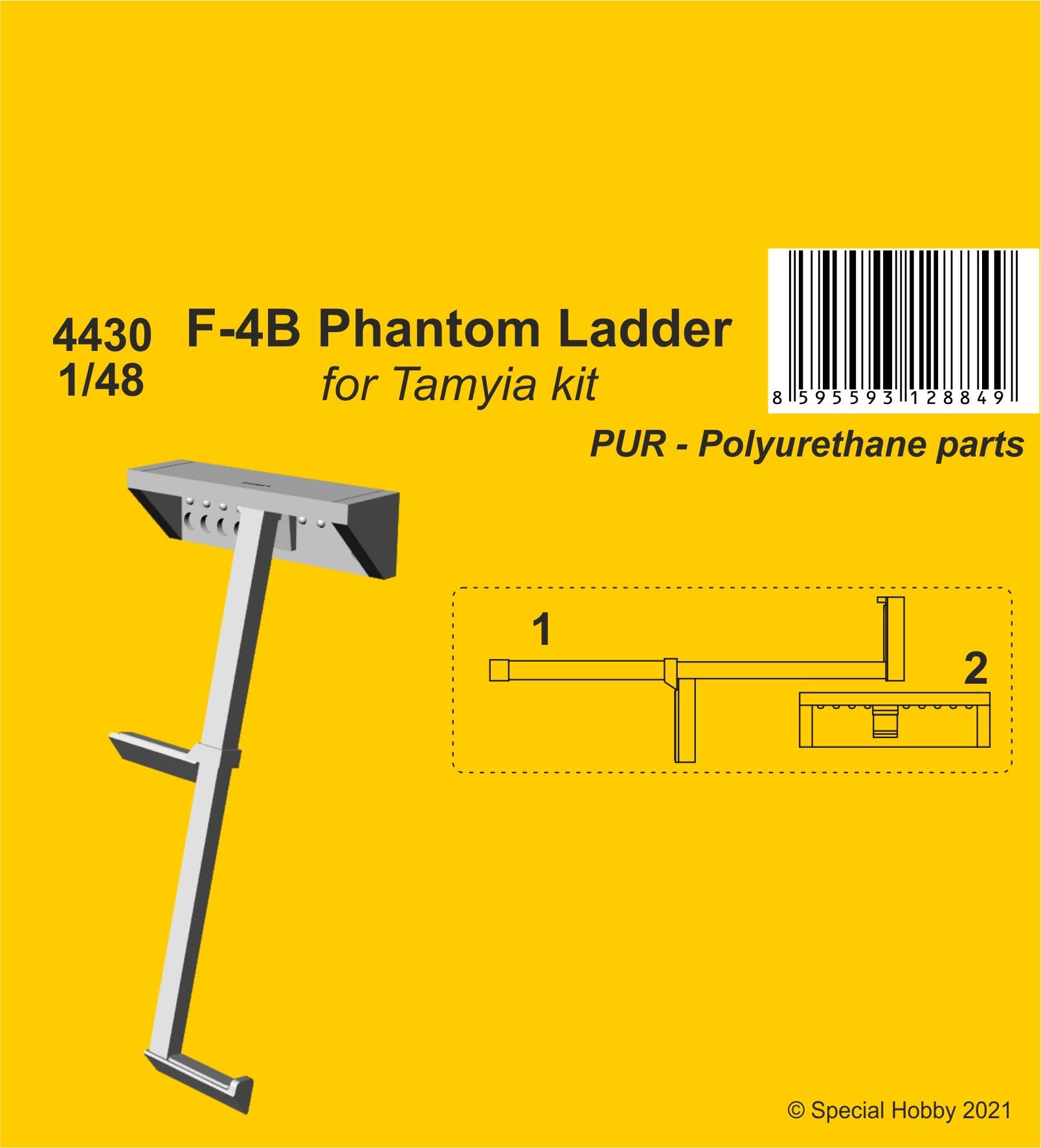CMK 1/48 F-4B Phantom Ladder (from Tamiya kit) | 8595593128849