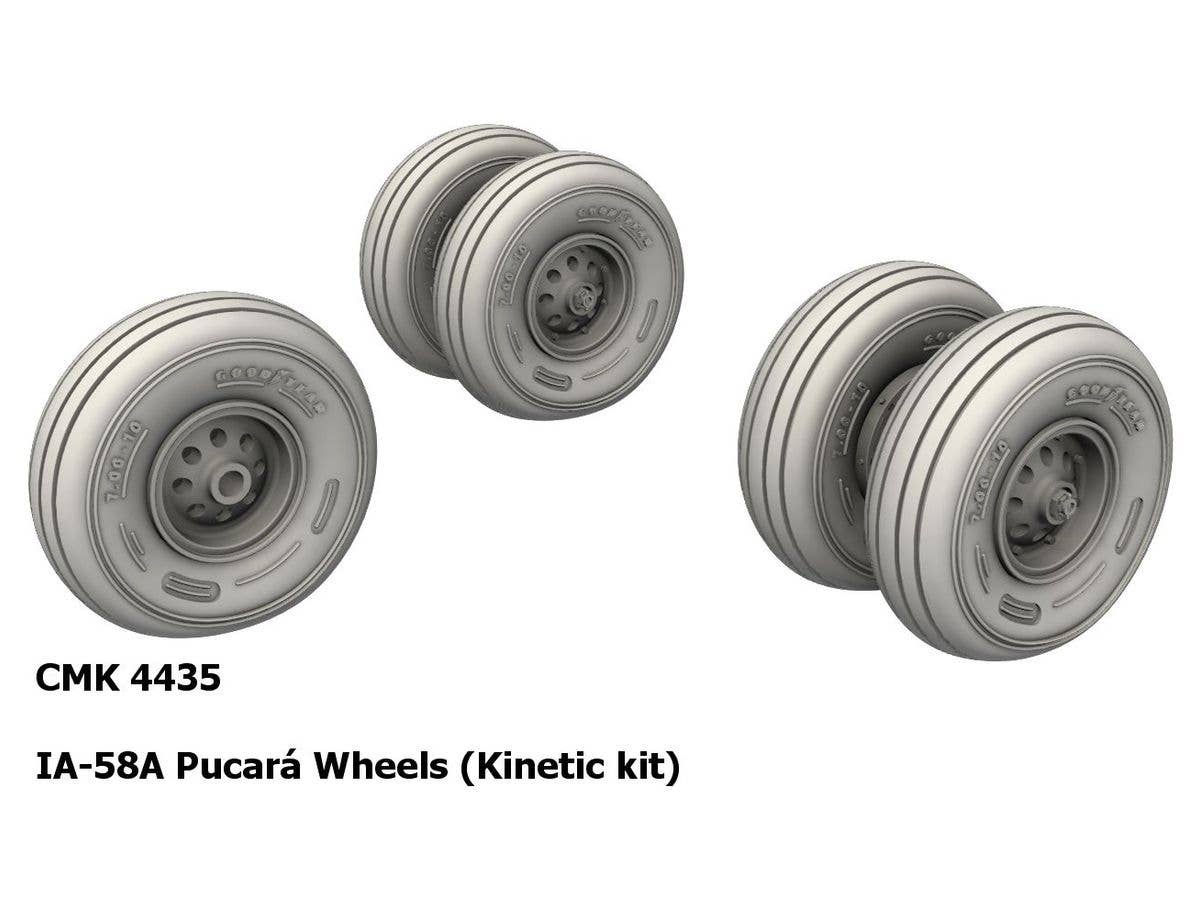 CMK 1/48 IA-58A Pucara Wheels (Kinetic kit) | 8595593128955
