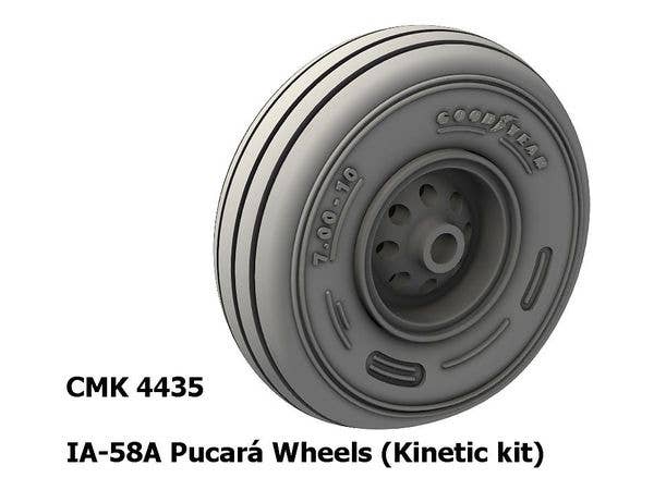 CMK 1/48 IA-58A Pucara Wheels (Kinetic kit) | 8595593128955