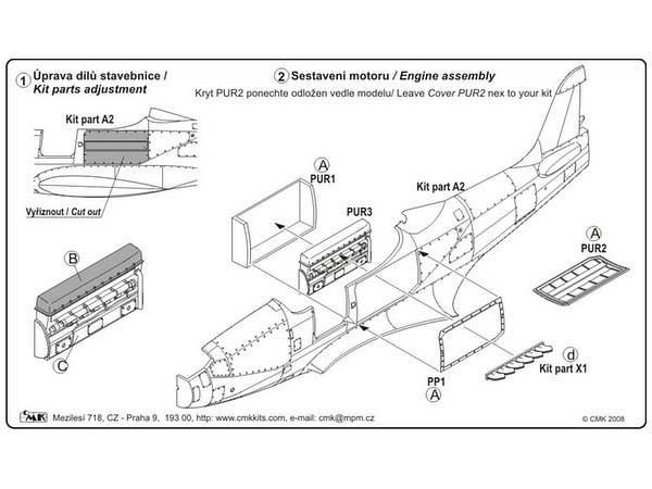 CMK 1/32 P-39 Airacobra Engine Set for CMK Kits | 8595593106090