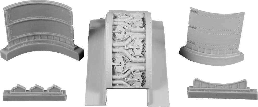 CMK 1/32 Tempest Mk.ll Bristol Centaurus engine (port side profile) | 8595593127361