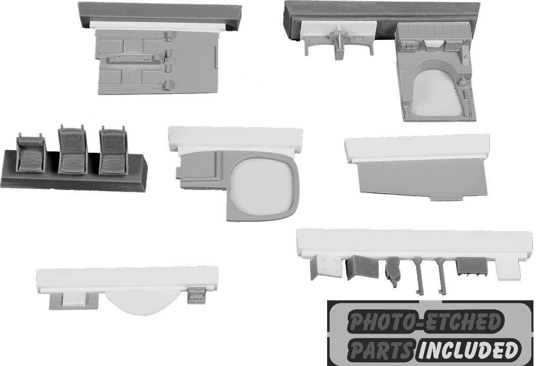 CMK 1/72 B-25C/D Pilots' Cockpit and Radio Compartment | 8595593127330