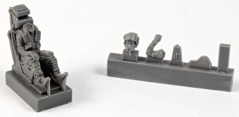 CMK 1/48 SK-37/SK-37E Viggen Instructor / Operator (seated in rear cockpit) for CMK kit | 8595593126548