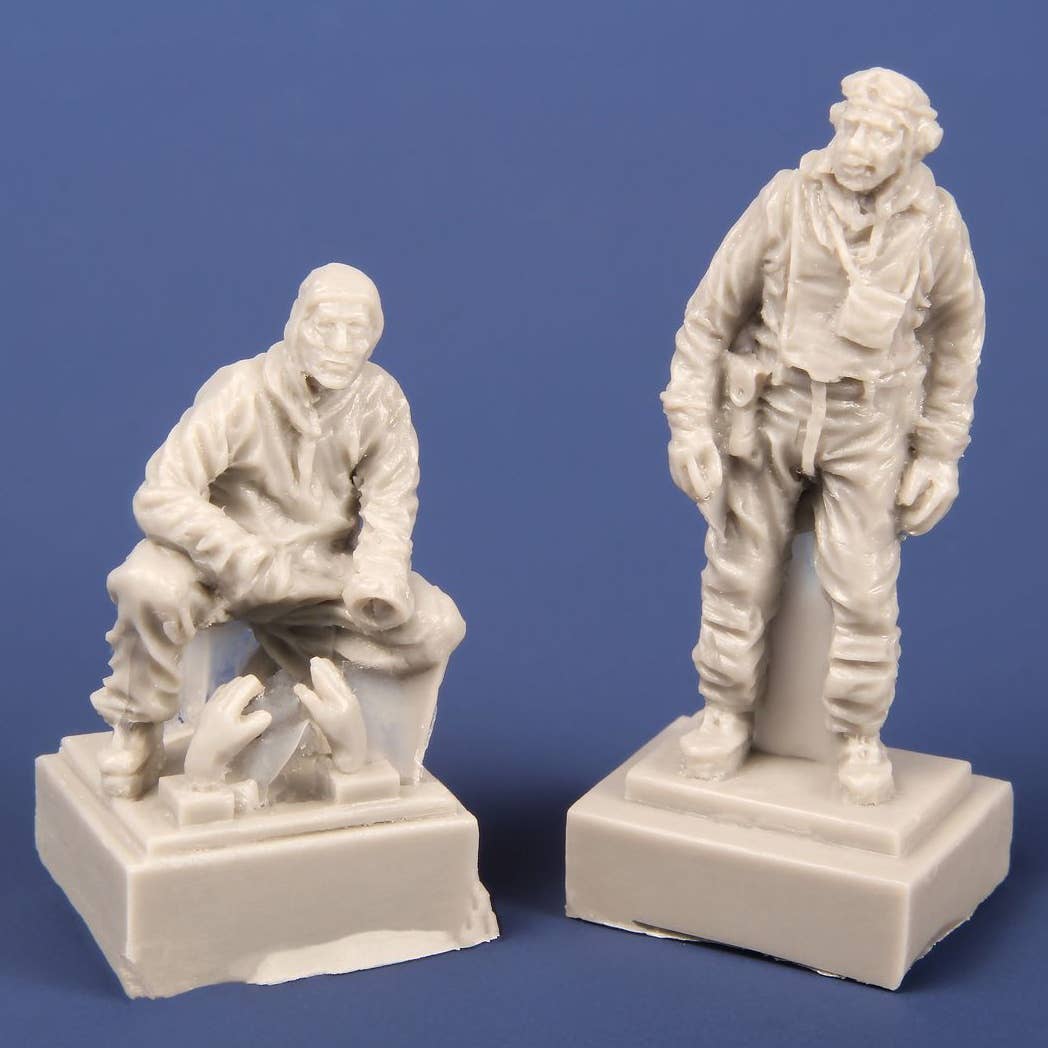 CMK 1/72 US Navy F6F Hellcat Pilot and Mechanic | 8595593128511