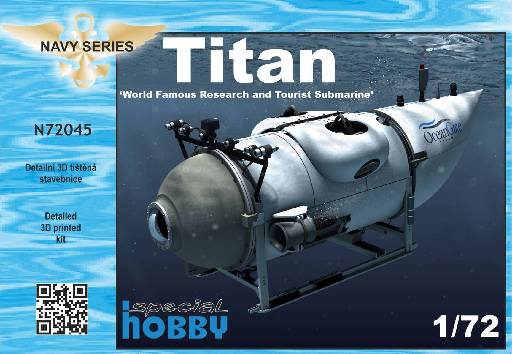 Special Navy 1/72 Titan ‘World Famous Research and Tourist Submarine’ | 8595593130866
