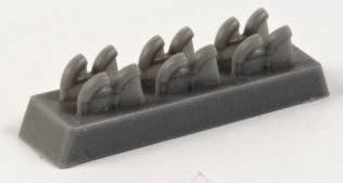 CMK 1/72 P-40E Exhausts for CMK kit | 8595593126586