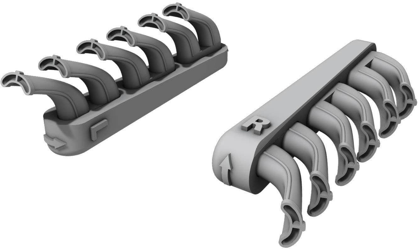 CMK 1/72 P-40K/M/N Warhawk Late Type Fishtail Exhausts | 8595593128917