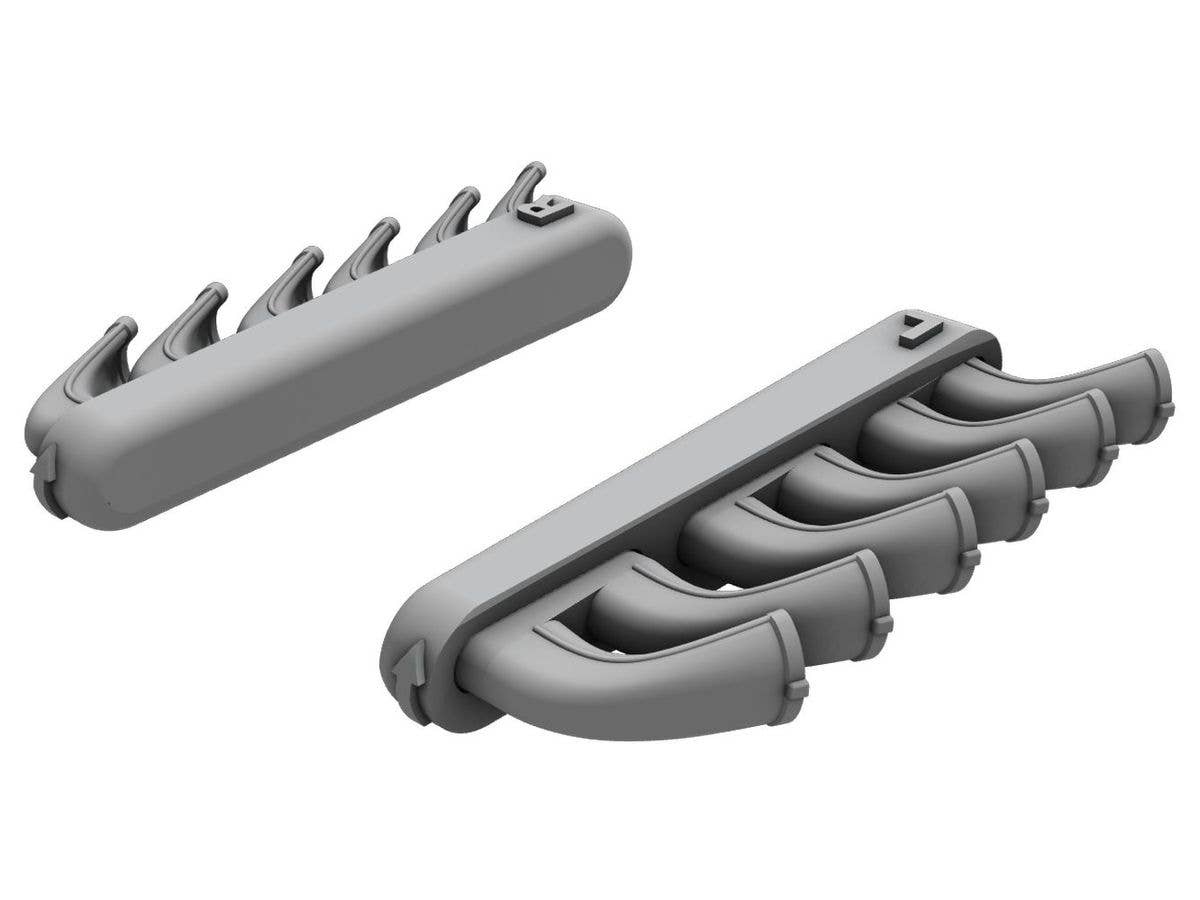 CMK 1/72 P-40K/M/N Warhawk Late Type Fishtail Exhausts | 8595593128917