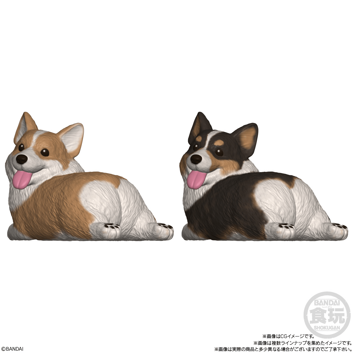 Mocchiri Kororin Dogs (Box/12), Bandai Shokugan Mocchiri Kororin