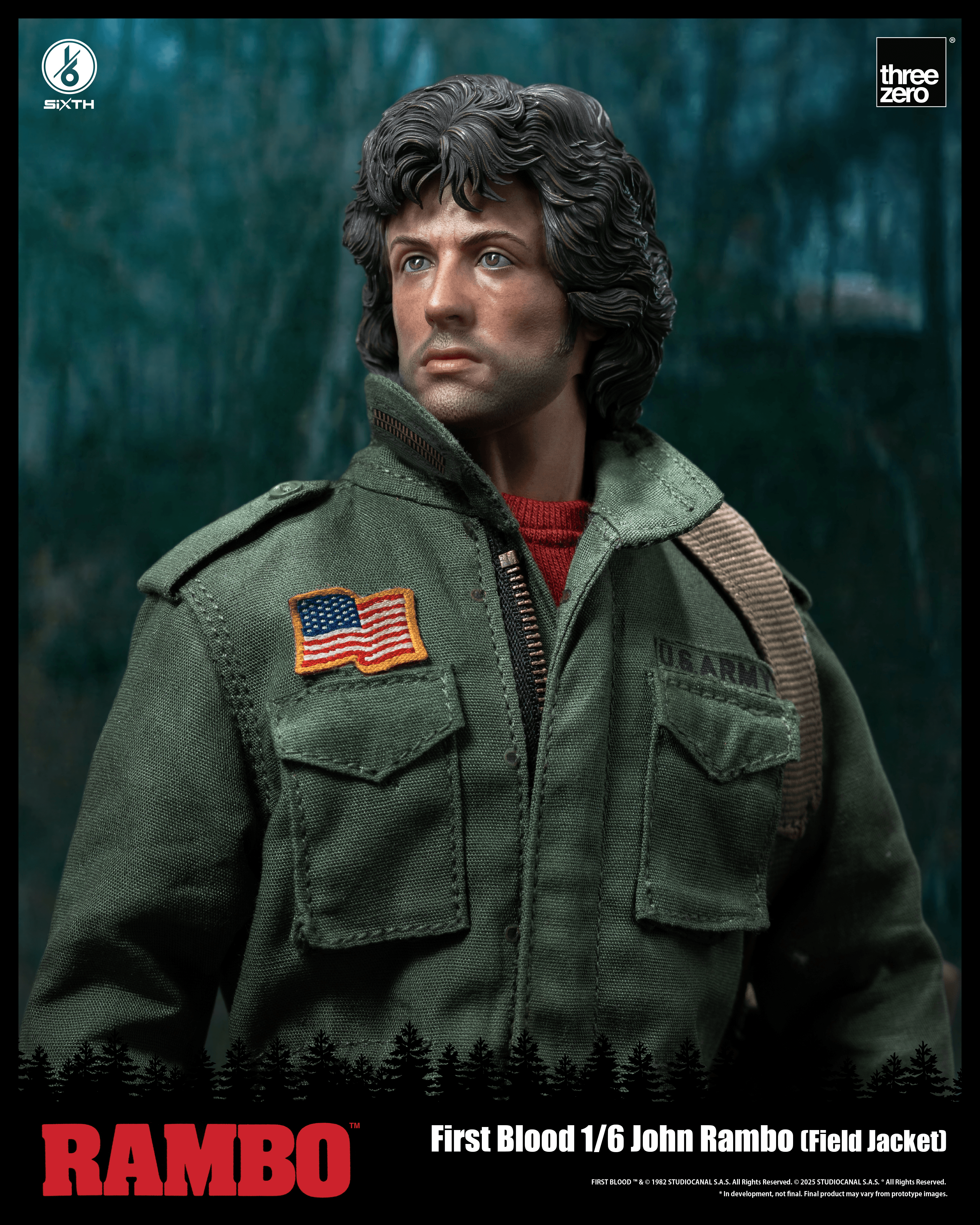 Rambo: First Blood - 1/6 John Rambo (Field Jacket) | 4895250819221